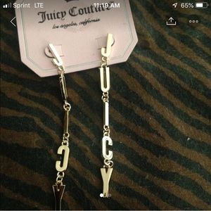 Juicy couture earrings